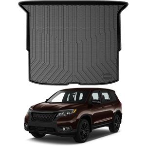 Mixsuper Custom Fit Cargo Liner for 2019-2023 Honda Passport All Weather Rear Trunk Liner Cargo Mat Black