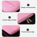 Laptop Sleeve for MacBook Neo/Air/Pro 13 inches A18/M5/M4/M3/M2/M1 Chip 2026-2020 A3404 A3449 A3240 A3113 A2681 A2337 A2338 with 2 Pockets Tablet Bag Case Accessories (Pink)