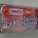 Kidzkube Hair Gem Stamper Kit, Bling Hair Jewels for Girls Toys, Hair Styling Tool with Reusable Shining Diamonds, Birthday Gifts Toys for Girls Ages 3 4 5 6 8-12