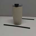 Simple Modern Travel Coffee Mug Tumbler with Flip Lid | Reusable Insulated Stainless Steel Cold Brew Iced Coffee Cup Thermos | Gifts for Women Men Him Her | Voyager Collection | 16oz | Almond Birch