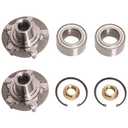 Front Wheel Hub Bearing Assembly (Set of 2) Compatible with Honda Accord 2013-2017, Compatible with Acura TLX 2015-2019, Replaces# 510118 44600-T2F-A01