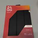 ZAGG Crystal Palace Folio iPad Pro 11" (M5)/ (M4) Case - Ultra-Slim, Drop-Proof up to 6.5ft, Crystal Clear with Scratch-Resistant Surface, Integrated Non-magnetic Foldable Stand, 56% Recycled Material