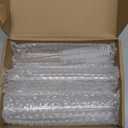 6 Pcs 100ml Large Glass Test Tube,3.3 Borosilicate Clear Big Glass Test Tube Vase for Scientific Experiment,30mm ODx200mm Length Round Bottom Test Tubes for Hydroponic Flower Home Office Decor