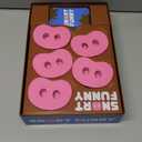 Snort Funny  The Oinkredible You Laugh You Lose Party Game, Family Games for Kids and Adults w/ 150 Challenge Cards, 5 Pig Snouts & Mud Tokens, Funny Games for Friend & Family, 4-8 Players, Ages 8+