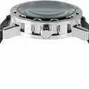 Men's Fashion Mechanical Wristwatch Transparent Dial with Skeleton Design Leather Band Automatic Manual-Winding Watch