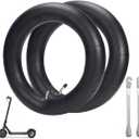 (2-Pack) 12" (12 1/2 x 2 1/4) Thicker Inner Tubes for Electric Scooters and Mini Bikes, Compatible with 12.5x2.25-12x2.125 Inflatable Tires (Includes 2 Tire Levers for Easy Replacement).