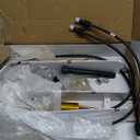 Delta Nicoli Brushed Gold Faucet 3 Hole, 8 Inch Widespread Bathroom Sink Faucet for Vanity, Push-Pop Drain Assembly, Champagne Bronze 35749LF-CZ