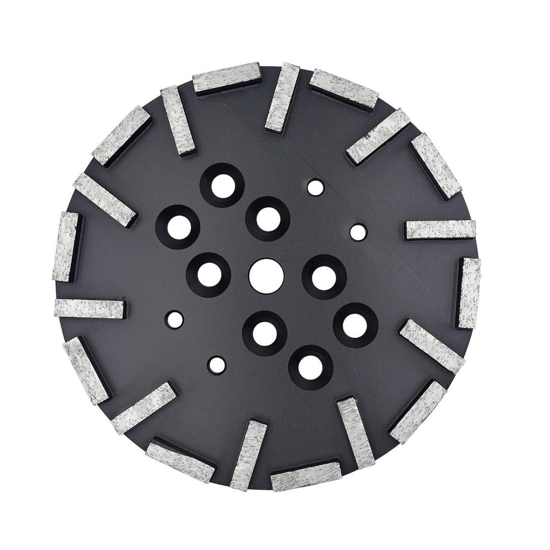 Hard Bond 20 Pcs Bar Segments 10 Inch Diamond Grinding Disc for 10 Inch Edco Concrete Grinder
