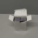 30 Pcs 6" x 2" Magnetic C Channel Label Holders with 60 Replacement White Paper and 30 Clear Plastic Films, Magnetic Cards Name Tags for Rack Shelf Warehouse Labels Accessories