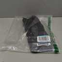 ELCOOR Refrigerator Door Handle Covers, Set of 6, Trimmable, Washable, Appliance Handle Covers, Fridge Door Handle Protector, Get Rid of Dirty Handprints, Timesaver, Kitchen Decor Accessories (Black)