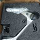 Rough Country Forged Aluminum Upper Control Arms for Chevy Silverado GMC Sierra 1500 (2007-2018) OE Upgrade, 2-Pack, Silver