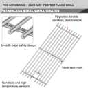 740-0780 720-0745B Grill Grates Replacement for Kitchenaid Grill Parts 4 Burner 720-0745 720-0745A 810-0021 Grates 720-0727 720-0586A Jenn Air Grill Grates Perfect Flame 3019l Grill Parts Cooking Grid