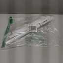 White Tension Curtain Rod for Windows 28 to 48 inch, Adjustable Expandable Pressure Spring Curtain Rod No Drilling, 7/8" Curtain Rod for Bedroom Doorway Closet Door