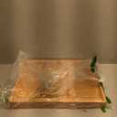 Artmeer Bed Tray Table with Folding Legs, Bamboo Breakfast in Bed for TV Table, Laptop Computer Tray, Eating, Snack Tray (Bamboo) (Medium)