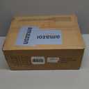 End Table, Narrow Side Table with 3 Fabric Drawers, Slim Nightstand, Small Bedside Table with Storage, Living Room, Bedroom, Rustic Brown HKET1300BR