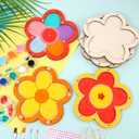 Czlotyh 12 Pack Bird Feeder Craft Kits for Kids Wood Painting DIY Your Own Unfinished Wooden Ornaments Gifts for Nature Loving Kids