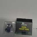 3-in-1 Fidget Spinner Toy for Adult Metal Slider Clicker Spinner Magnetic Easter Basket Stuffer for Adult Men Office Desk Toy Stress Anxiety Relief ADHD Magnet EDC Cool Gadget Gifts for Teen Boy (Black)