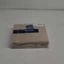 Bedsure 100% Washed Cotton Duvet Cover Queen Size - Frosted Almond Minimalist Cotton Duvet Cover Linen Like for All Seasons - GentleSoft Plain Simple Bedding, Frosted Almond, Queen, 90"x90"