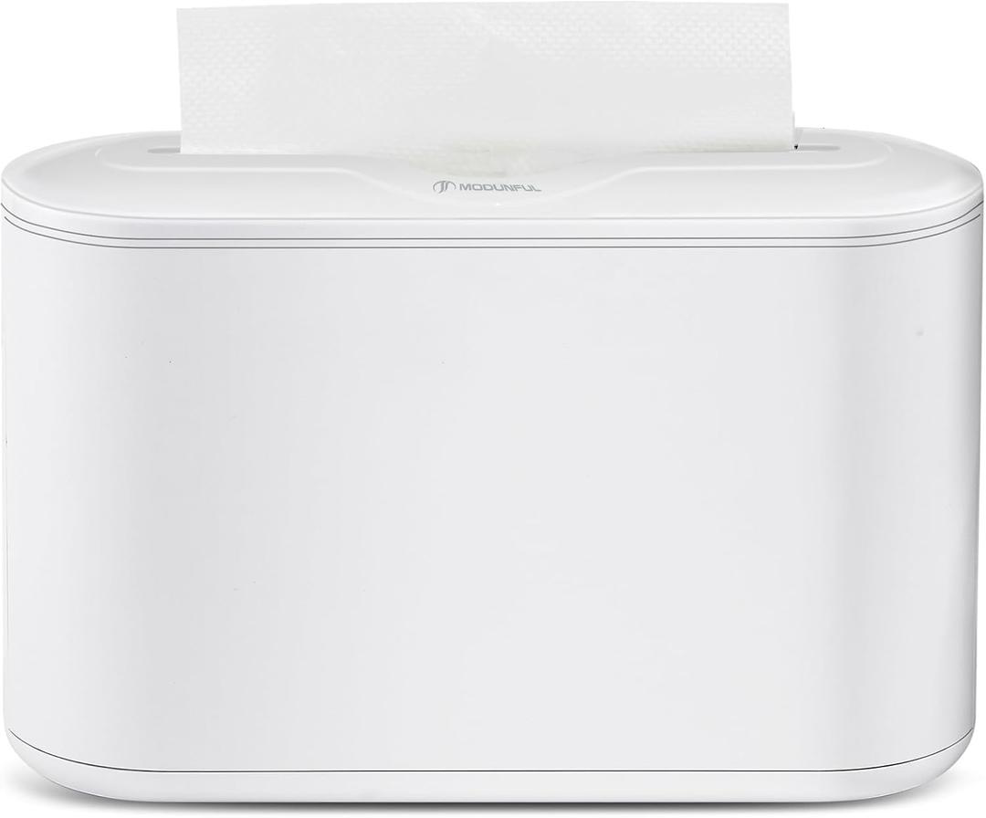 Multifold Paper Towel Dispenser Countertop: Modunful Z Flod/Tri Fold Hand Towel, Commercial Napkin Dispenser for Home, Kitchen, Bathroom, Toilet, Bedroom