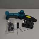 Seesii Mini Chainsaw, 6-inch Mini Chainsaw Cordless, Handheld Electric Power Chain Saw with Battery, for Tree Trimming Wood Cutting,Gifts for Father, Dad, Husband, Men (Sky Blue)