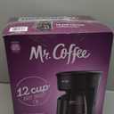 Mr. Coffee 12-Cup Programmable Coffeemaker, Brew Now or Later