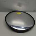 12" Acrylic Convex Mirror  Adjustable Wide Angle View Traffic Mirror for Enhanced Security Coverage in Rooms, Offices, Warehouses, Parking Lots, and Addressing Corner Blind Spot Areas