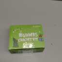 ALODNY Crochet Kit for Beginners,Christmas Crochet Kit for Beginners Adults,Knitting Kits Hooks Yarn Set with Step-by-Step Video Tutorials (Green)