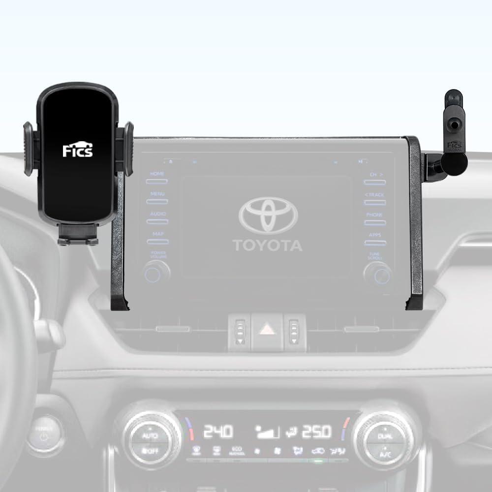 FICS Phone Holder Compatible with Toyota RAV4 (RAV4 2019 2020 2021 2022 2023 2024) of 8" Monitor