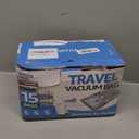 15 Packs Vacuum Bags for Travel with Rechargeable Pump, 3 Sizes Vacuum Seal Bags for Clothing, Compression Vacuum Travel Bags for Luggage, Vacuum Packing Bags for Closet Organization