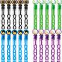 20Pcs Eid/Ramadan Mubarak Bubble Wands, Mini Bubble Wands for Eid Party Favors, Islamic Gift Toys for Girls Boys Kids Toddler Adults, Party Bag Stuffers Goodie Bag Filler, Classroom Prizes