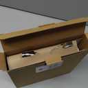 Brightown-Christmas-Tree-Topper, Christmas Star Tree Topper Lighted 3D Hollowed Gold Pentagram Built-in 10 Bulbs Golden Glitter Sparkling Plug in Vintage Indoor Holiday Xmas Decorations Ornaments