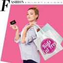 Sublimation Blank Tote Bags, 20Pcs Canvas Tote Bags 16.1 x 15.4 Inch, 9.1 x 8.3 Inch Small Canvas Tote Bag Reusable Grocery Bags Shopping Cloth Bag for Heat Transfer, DIY, Mother's Day Craft, White