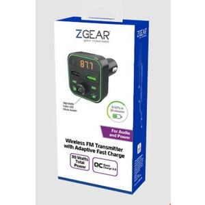 ZGear Wireless FM Transmitter With Adaptive Fast Charge