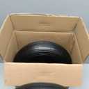 Taifa 13 Inch 2 PCS Rubber Pneumatic Replacement Tires and Wheels 4.00-6 with 5/8'' Axle Bore Hole, Inflated Air Wheel for Wheelbarrow/Wagon/Hand Truck/Trolley/Garden Scooter etc.