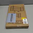 HDDTTZ 3-Tier Expandable Shoe Rack, Adjustable Shoe Shelf Storage Organizer Heavy Duty Metal Free Standing Shoe Rack for Entryway Closet Doorway (Black)