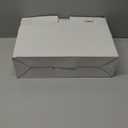 Wall Mount Mailbox for Outside with Flag, Galvanized Steel Mail Box for Post Outdoor, Large Capacity Rust-Proof Metal Postbox for House, with 3 Sets Mailbox Numbers, 14.2"x9.5"x4" White