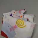 Oudain 72 x 30'' Rainbow Birthday Party Decorations Colorful Fitted Tablecloth 6ft Rainbow Happy Birthday Rectangle Colorful Folding Table Cover Heavy Duty Washable Fabric Tablecloth for Men Women