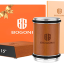 BOGONI Rolling Knife Sharpener, Diamond & Ceramic Disc, 15Â° & 20Â° Magnetic Angle, Fast & Safe for Any Hardness, Sharpening Kit for Kitchen & Pocket Knives, Razor-Sharp Edge, Leather Strop, Classic Kit