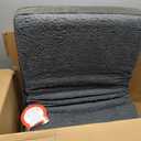 The Dogs Bed Orthopedic Memory Foam Dog Bed, Large Grey & Black, Waterproof, Supportive Dog Bed with Replaceable Covers (Large (6" deep))