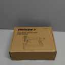 Arrow Pneumatic Staple Gun, Oil-Free Upholstery Stapler with 3750 Pieces T50 1/4", 3/8", 1/2" Staples, Adjustable Exhaust, for Woodworking, Professional and DIY Projects, PT50