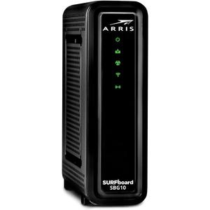 ARRIS (SBG10) - Cable Modem Router Combo - DOCSIS 3.0 16 x 4 Gigabit & AC1600 WiFi, For Comcast Xfinity, Cox, check with ISP for compatibility [Not for Spectrum] 400 Mbps Max Internet Speeds