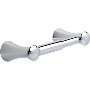 Franklin Brass Somerset (1-Pack) Toilet Paper Holder Polished Chrome Tissue Roll Holder for Bathroom Organization and Storage Spring-Loaded Toilet Tissue Holder Wall Bathroom Accessories 139568