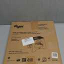 Vigar Compact Step Stool Foldable, 9-inch Step Stools for Adults up to 330 Pound, Lightweight Stool, Non-Slip Folding Step Stool, Gray