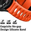 4 x KYTUWY Bands Compatible for Galaxy Watch 5 & Watch 6, 40-47mm, Rugged Silicone Sport Strap