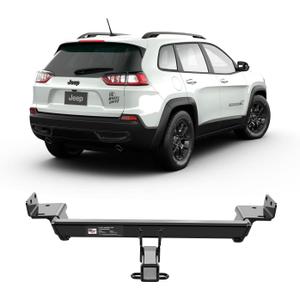 Class 3 Trailer Hitch 2-Inch Receiver Compatible with Compass 2018–2025 & 2017 Compass Built in Mexico | 4,000 lbs GTW / 600 lbs TW