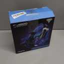 BENGOO G9000 Stereo Gaming Headset for PS4 PC Xbox One PS5 Controller, Noise Cancelling Over Ear Headphones with Mic, LED Light, 7.1 Surround Sound, Soft Memory Earmuffs for Nintendo Xbox Series X|S (Blue)