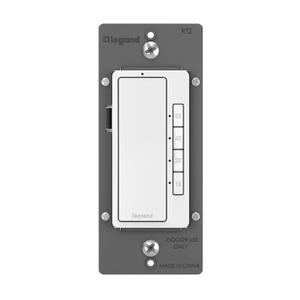 Legrand Radiant RT2WCCV4 Digital Countdown Timer with Locator Light and Time Indicator, 60, 40, 20 and 10 Minute Settings, White (1 Count)