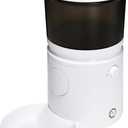 Amazon Basics Automatic Feeder for Cats and Dogs with Speed & Portion Control, 4L Capacity, White