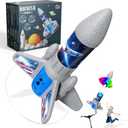 Rocket Launcher for Kids - 200 Ft of Flight Altitude, 2026 New Model Auto Electric Spinner Rocket Toys with Safe Parachute, Easter Birthday Gifts for Boys & Girls Age 6 7 9 10 11 12 8-13 Years Old