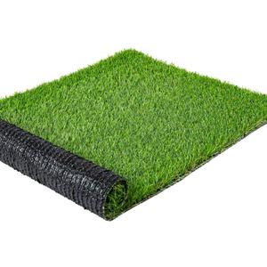 Artificial Turf Grass 8ft X 5ft, Green Grass Rug Grass Thicks 1.18in Indoor Outdoor Grass Carpet, Dog Grass Mat with Drainage Holes and Replacement Fake Grass